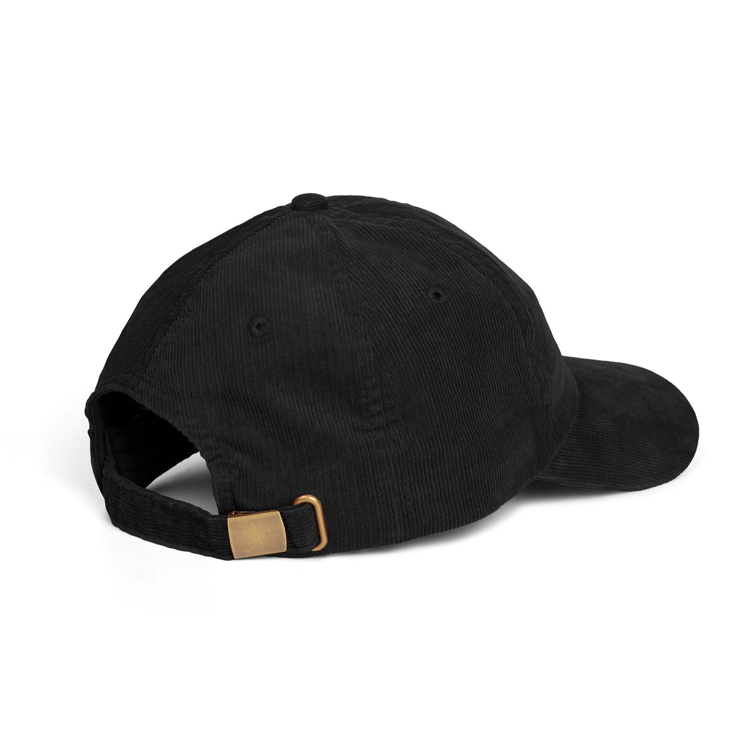 Embroidered Corduroy Cap