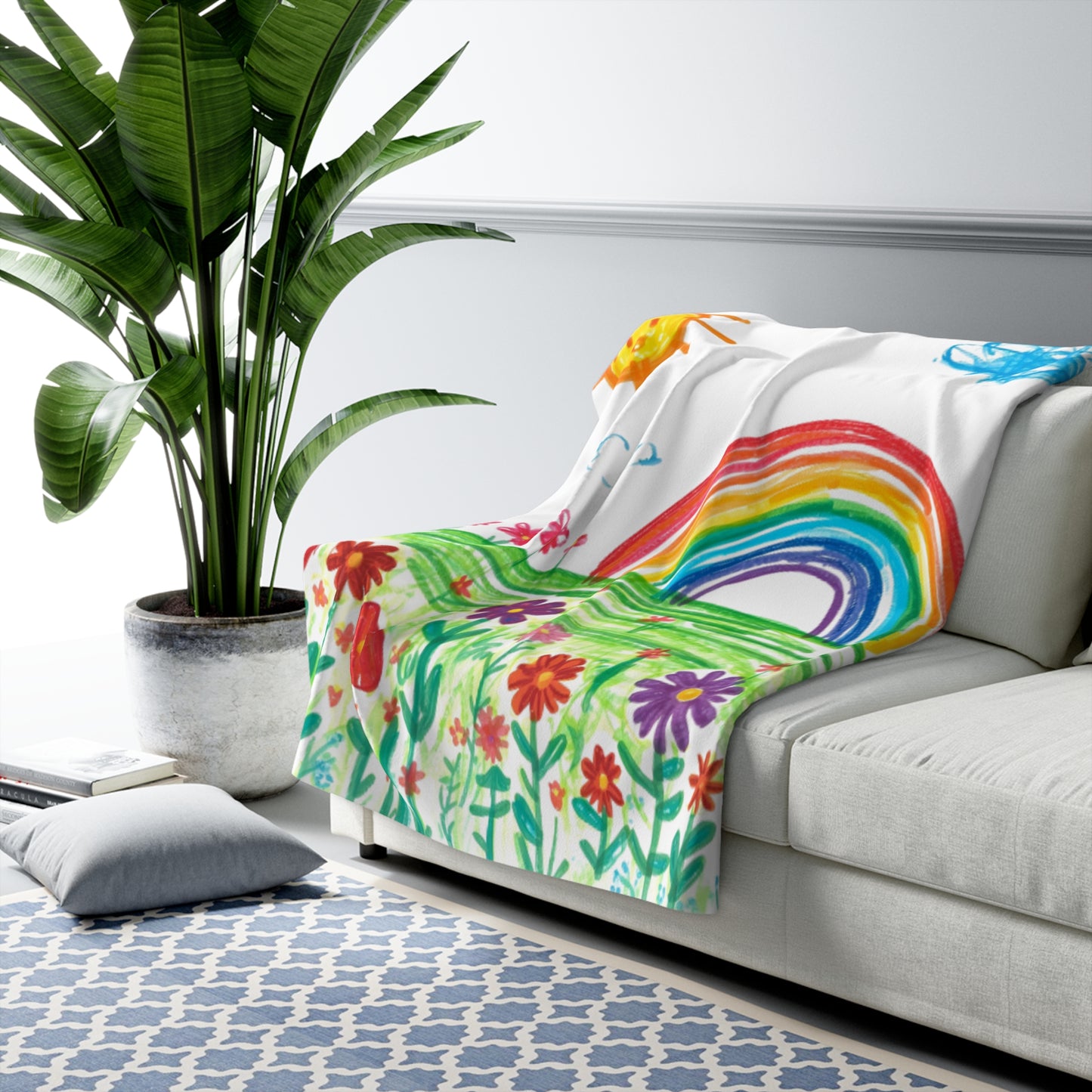 Sherpa Fleece Blanket - 50" x 60"