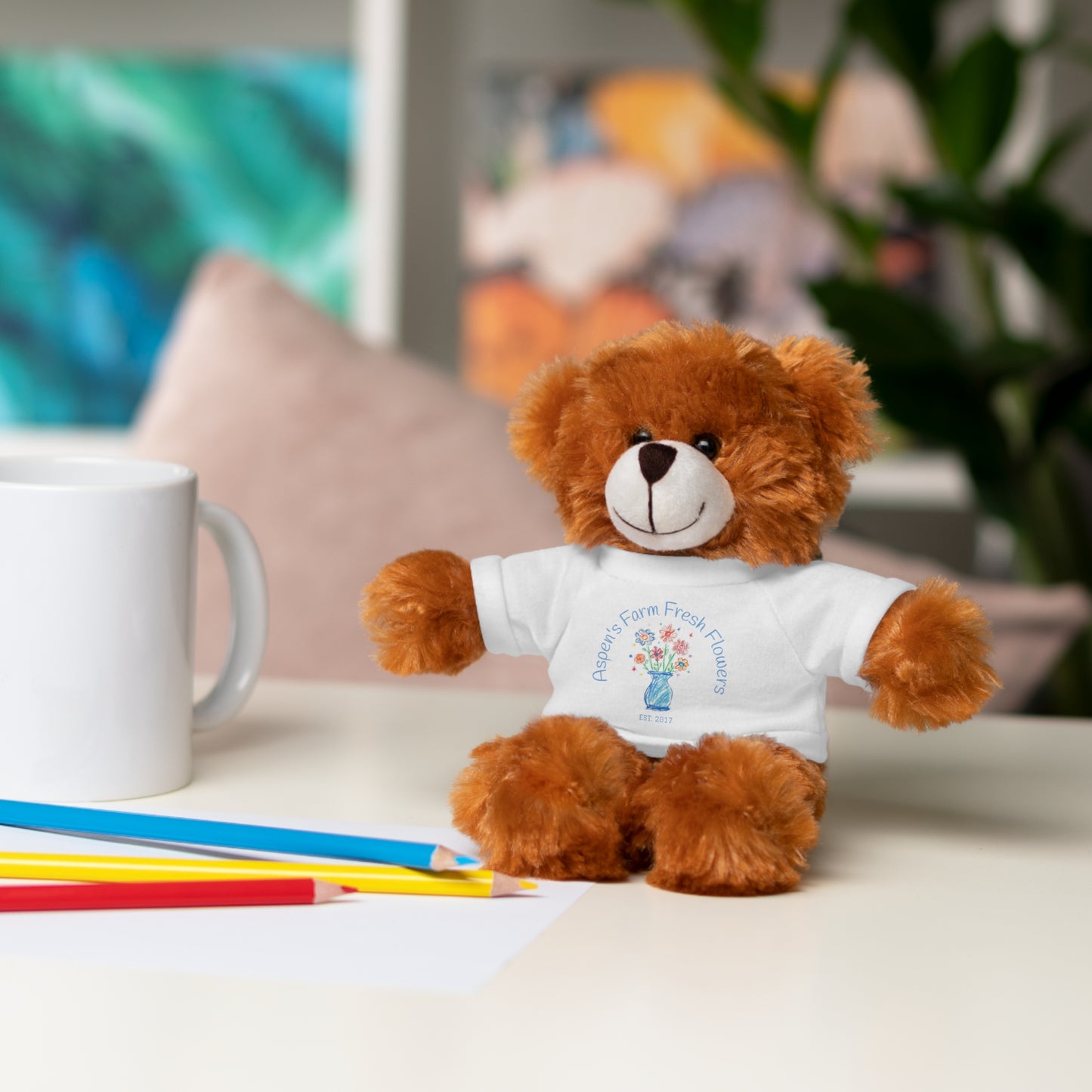Stuffed Animal with Customized Tee