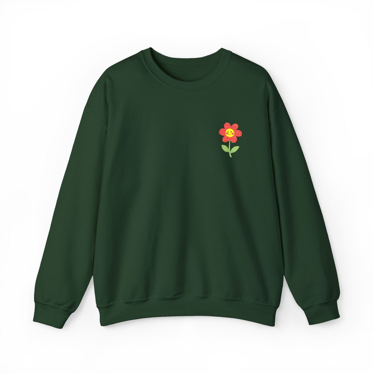 Embroidered Heavy Blend™ Crewneck Sweatshirt