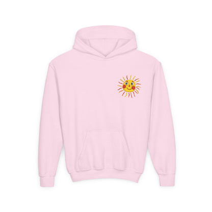 Youth Embroidered Heavy-Blend Hooded Sweatshirt