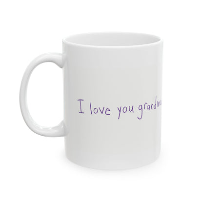 Personalized Ceramic Mug with Custom Kids’ Artwork