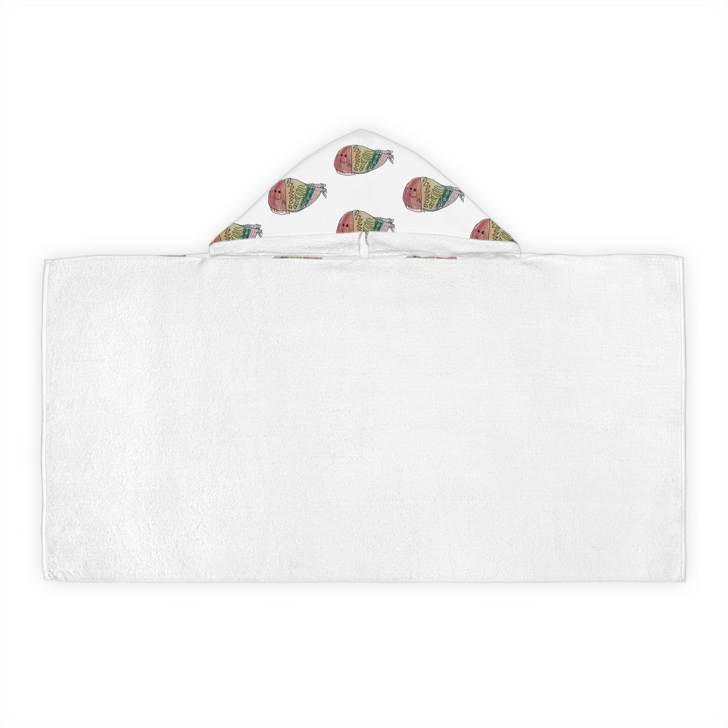 Youth Hooded Towel with Kids’ Artwork