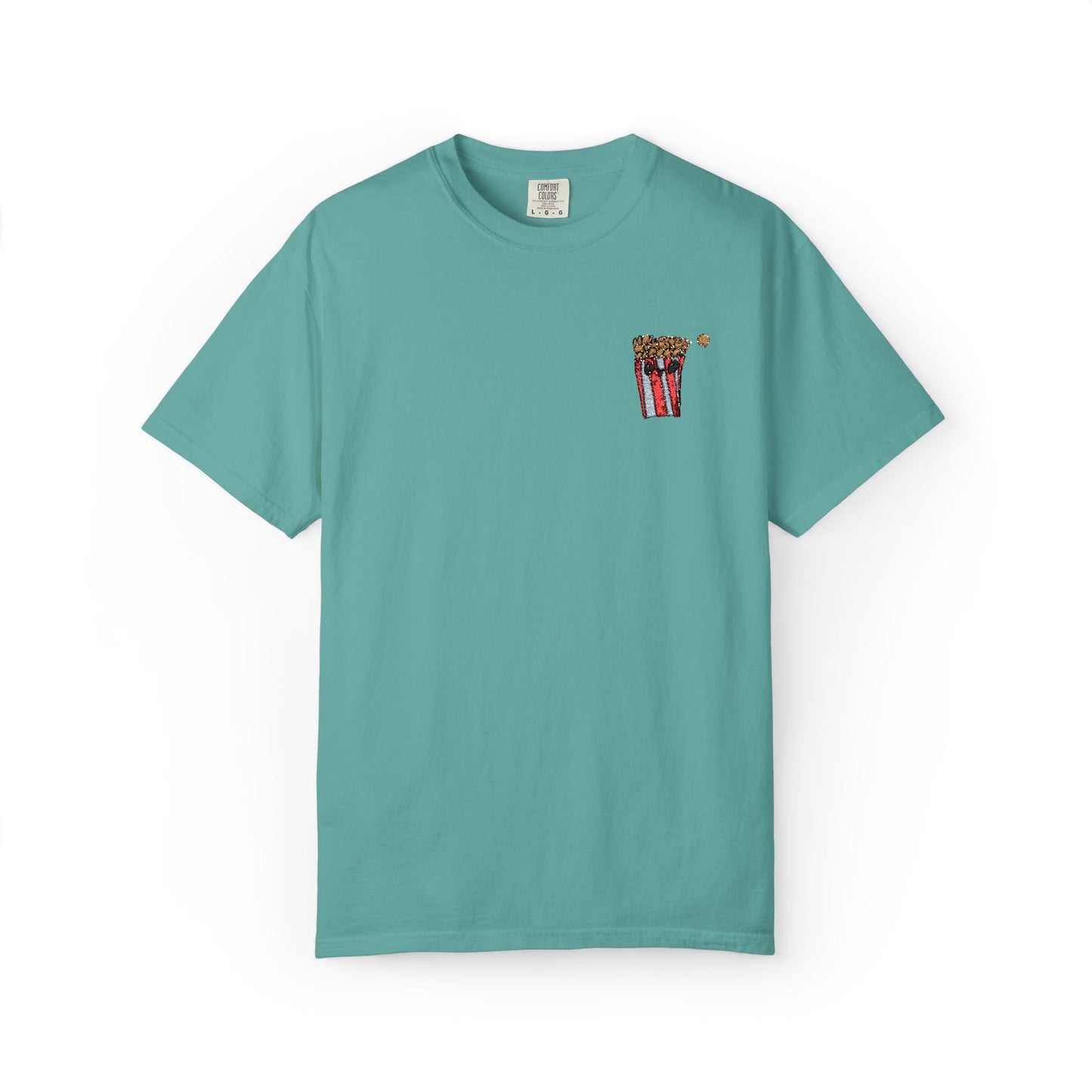 Embroidered Cotton T-Shirt - Comfort Colors