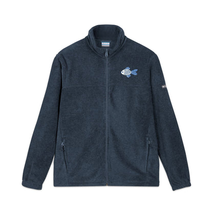 Embroidered Columbia Fleece Jacket