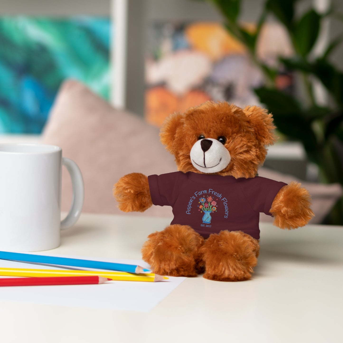 Stuffed Animal with Customized Tee