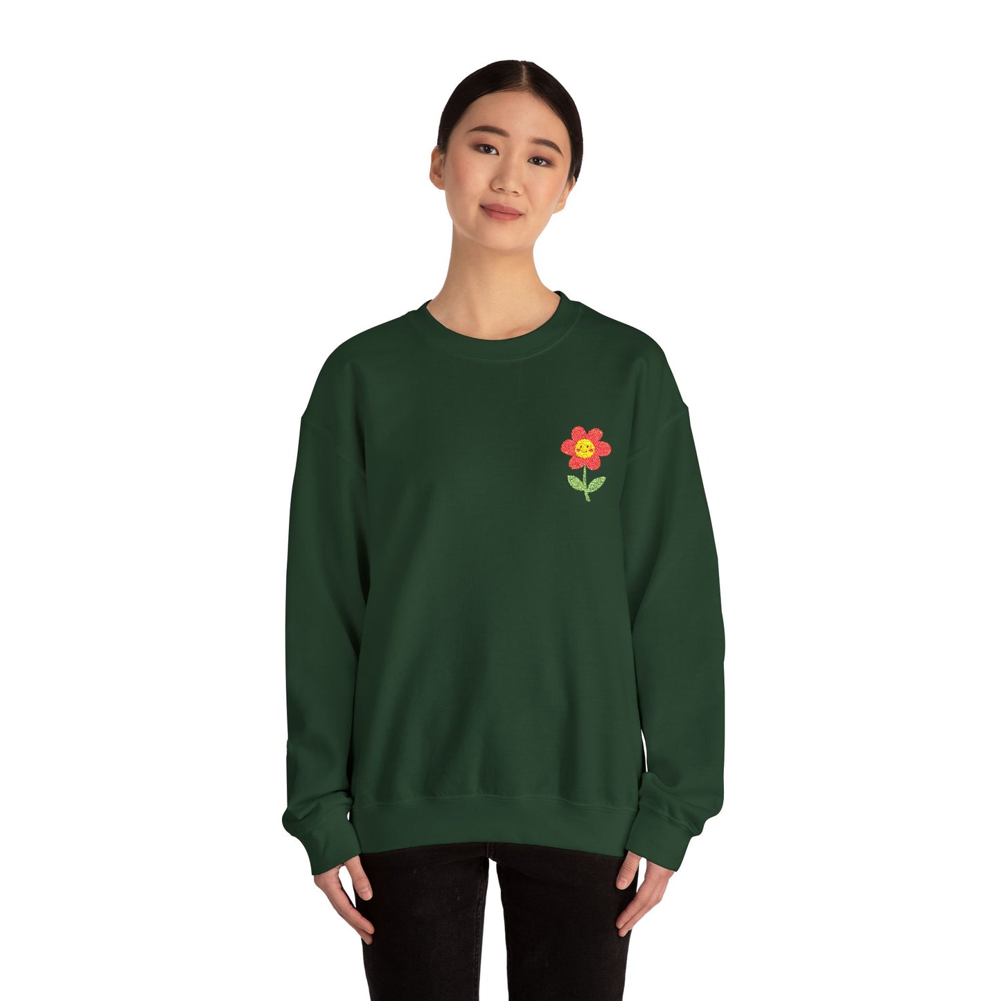 Embroidered Heavy Blend™ Crewneck Sweatshirt