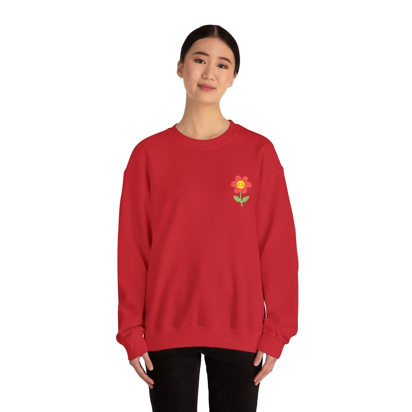 Embroidered Heavy Blend™ Crewneck Sweatshirt