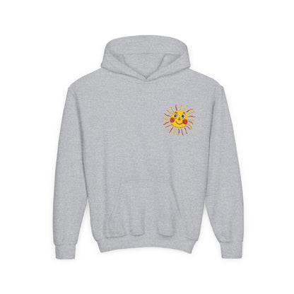 Youth Embroidered Heavy-Blend Hooded Sweatshirt