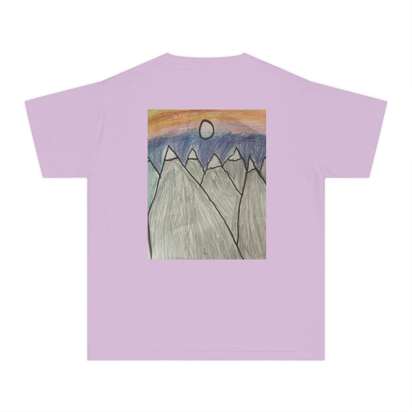 custom art shirt designed from your kid’s masterpiece
