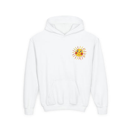 Youth Embroidered Heavy-Blend Hooded Sweatshirt