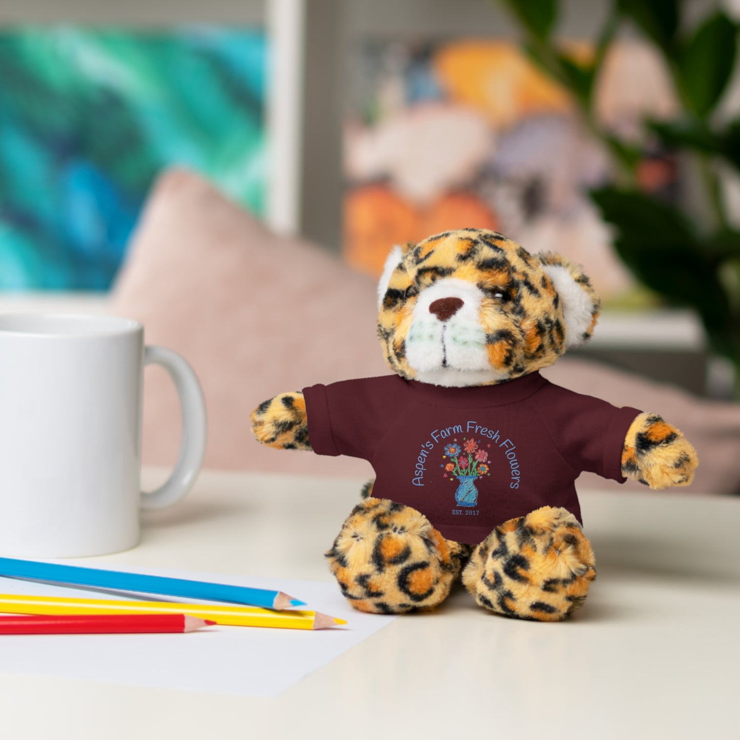 Stuffed Animal with Customized Tee