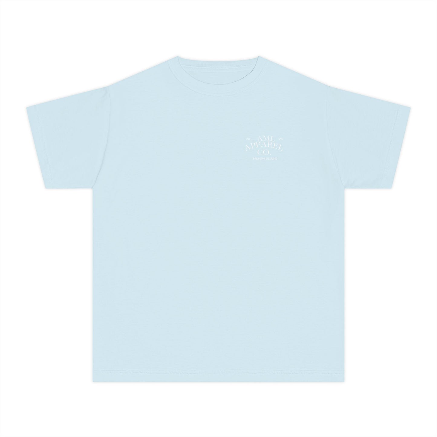 printed adult t-shirt created from children’s colorful drawings