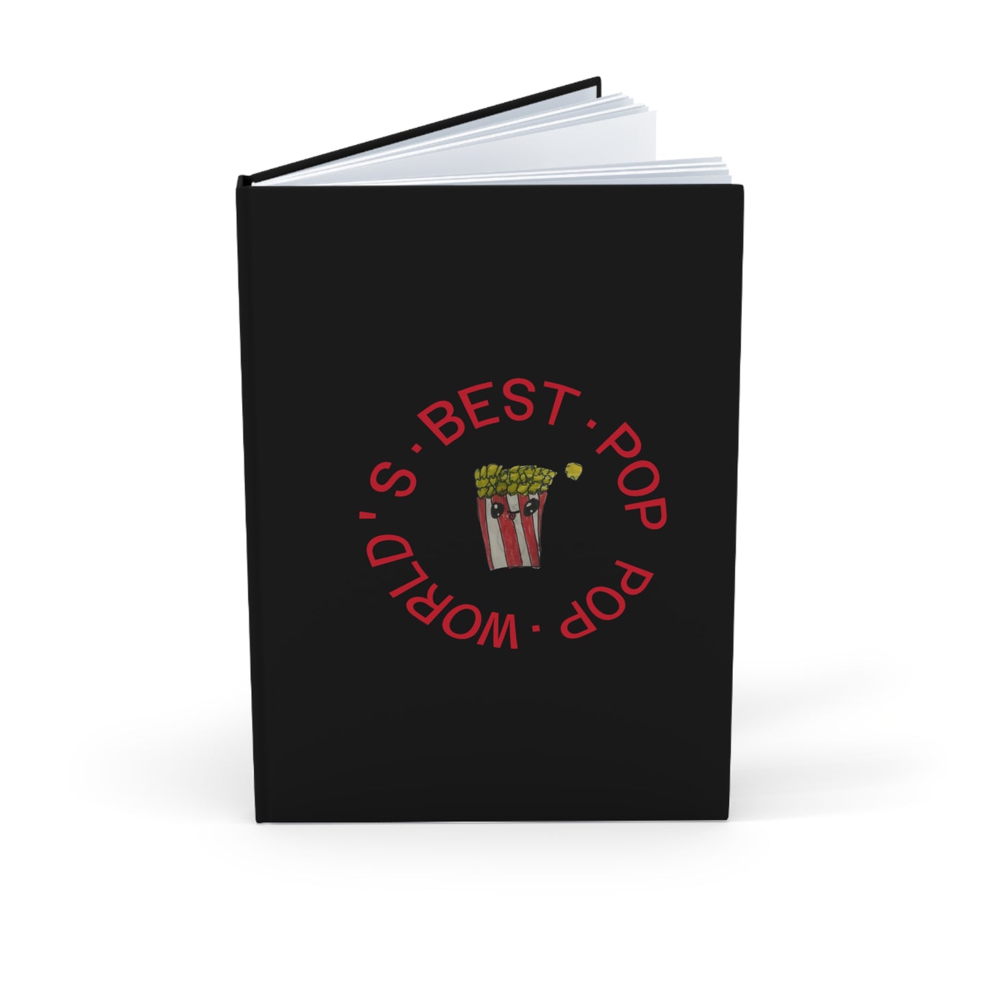 Hardcover Notebook - A5, Customized with Kids Artwork & Logo Design