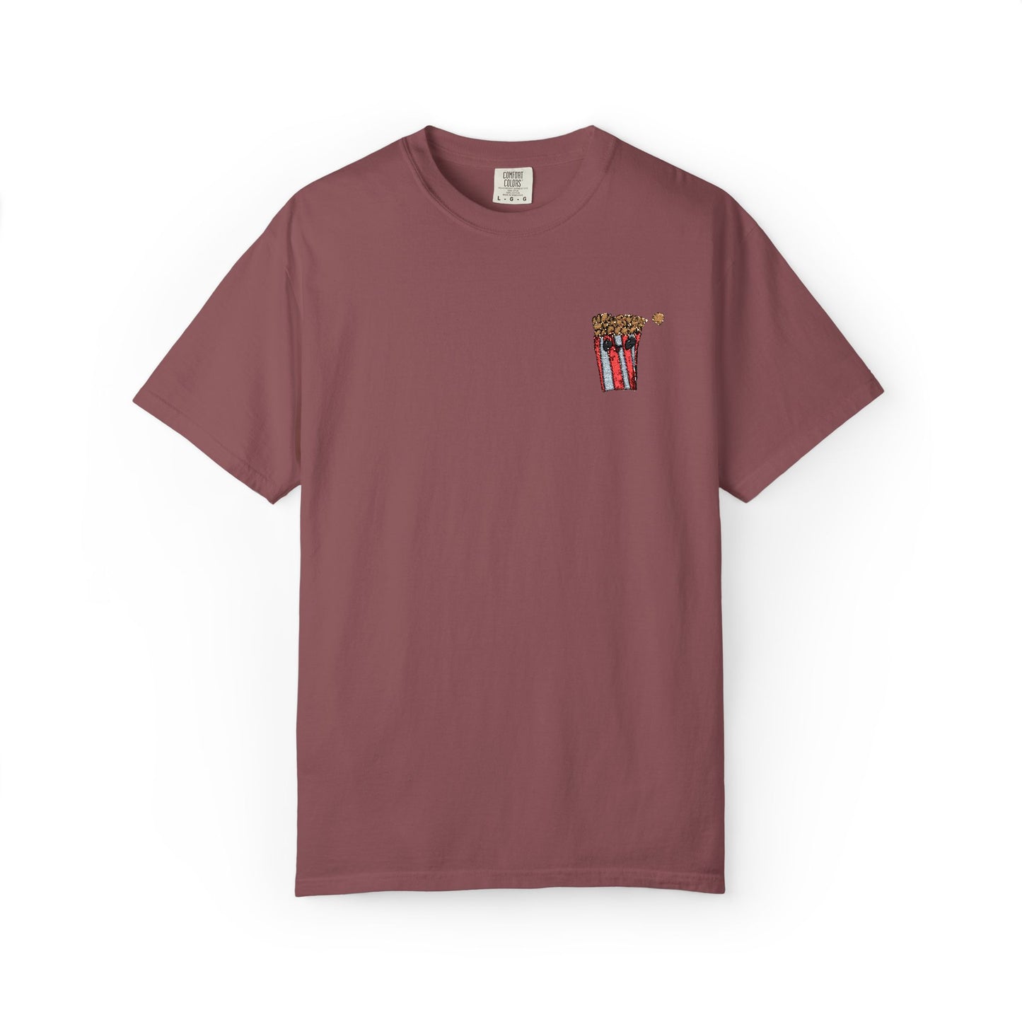Embroidered Cotton T-Shirt - Comfort Colors
