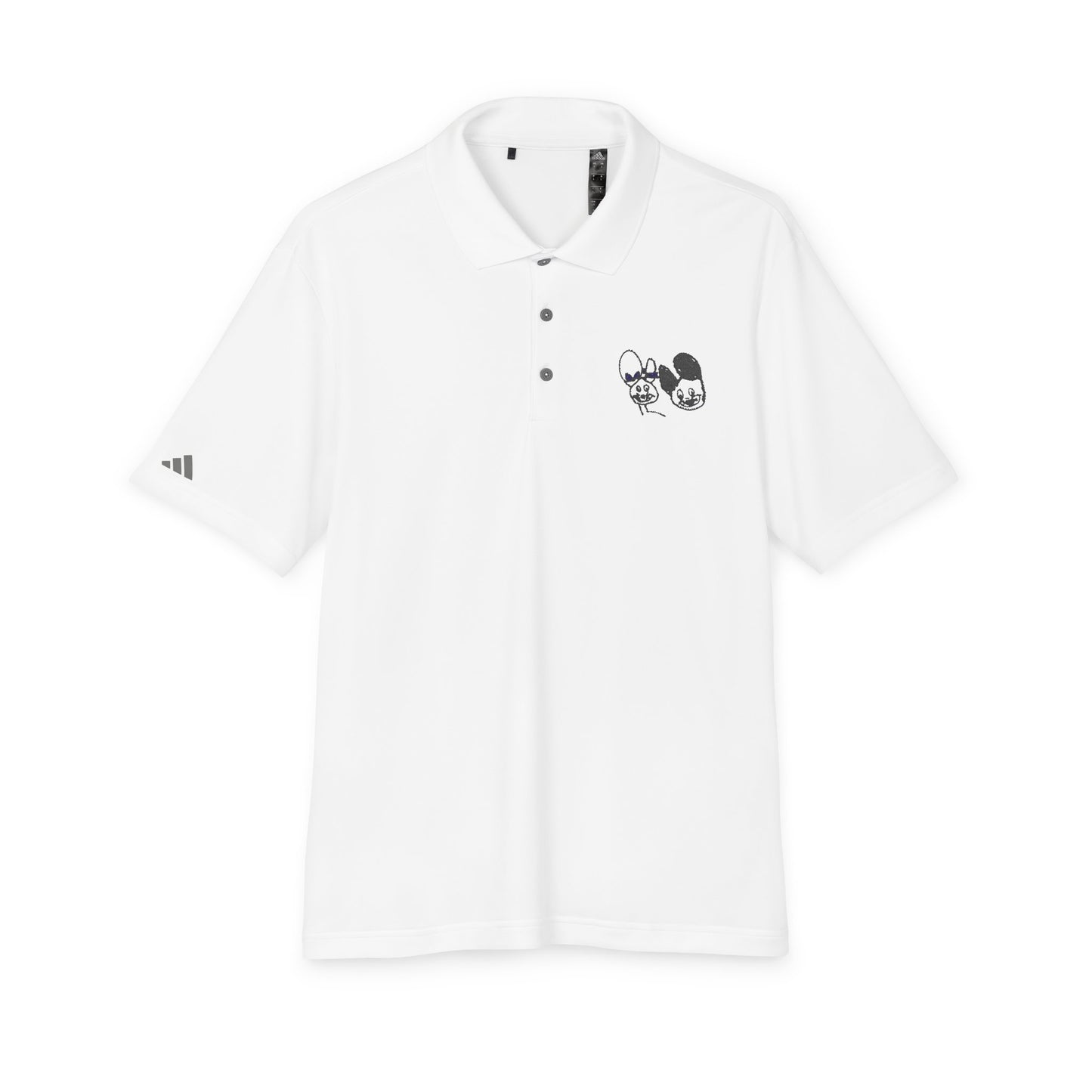Embroidered Adidas Performance Polo