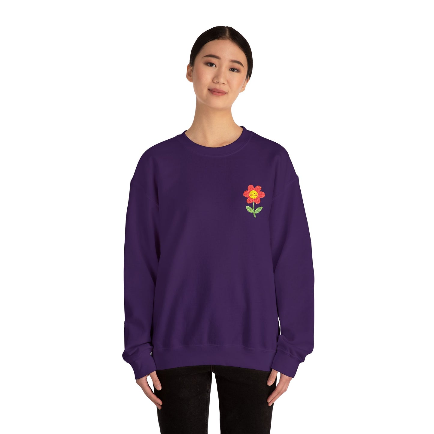 Embroidered Heavy Blend™ Crewneck Sweatshirt