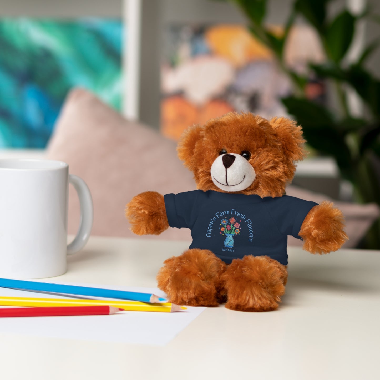 Stuffed Animal with Customized Tee