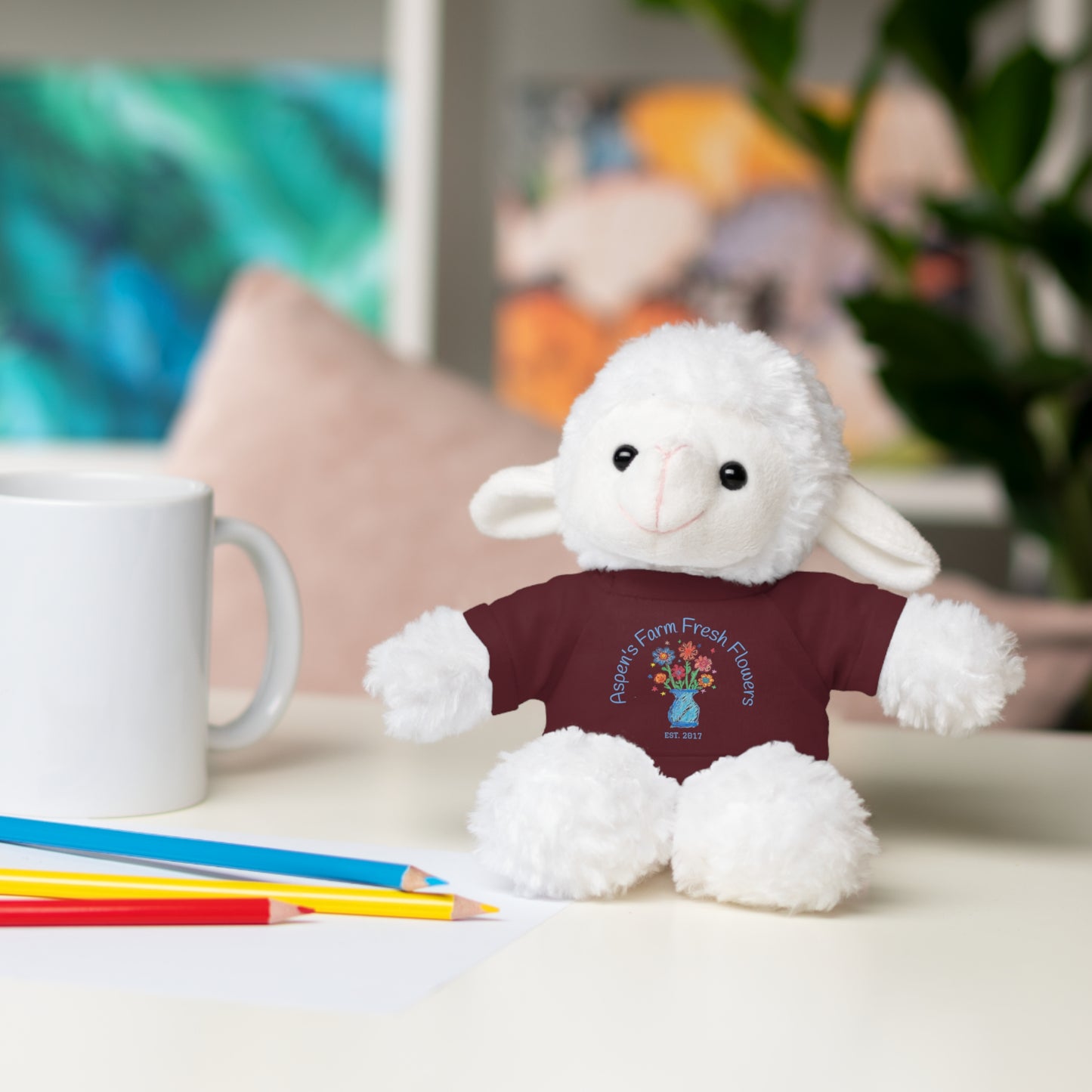 Stuffed Animal with Customized Tee