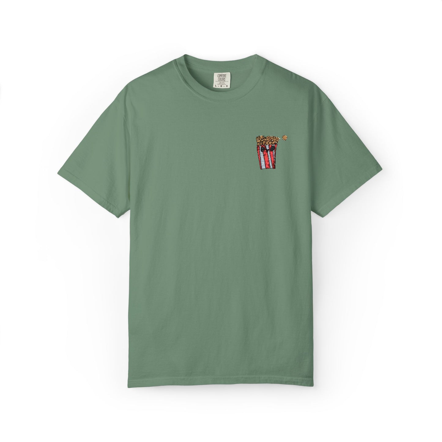 Embroidered Cotton T-Shirt - Comfort Colors