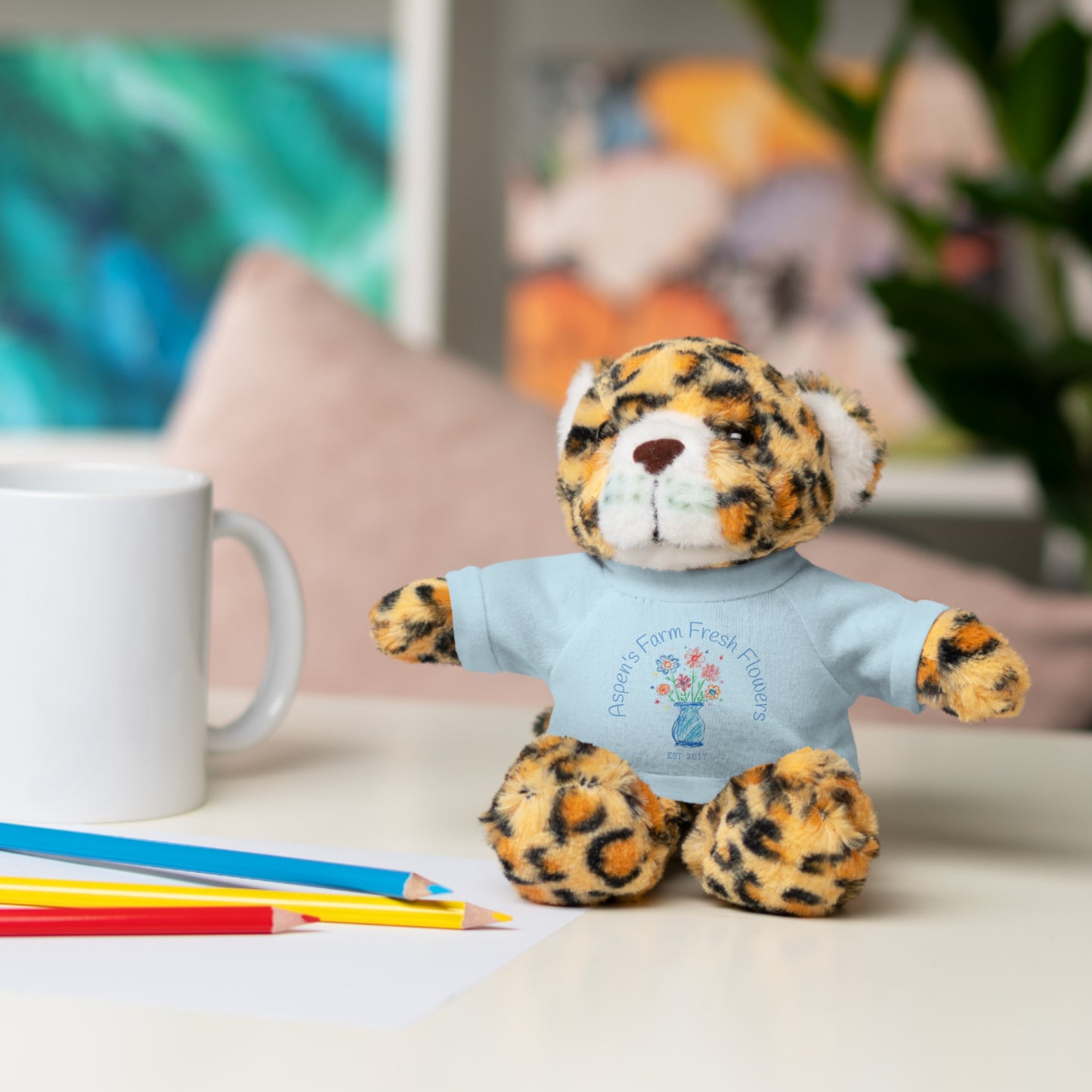 Stuffed Animal with Customized Tee