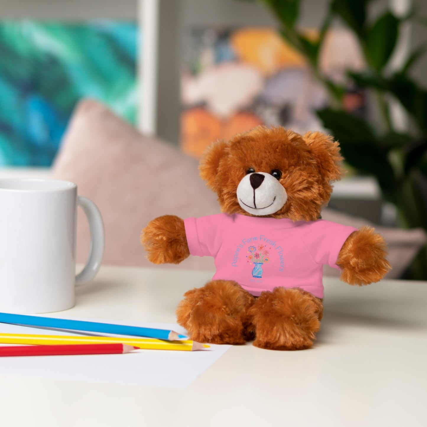 Stuffed Animal with Customized Tee