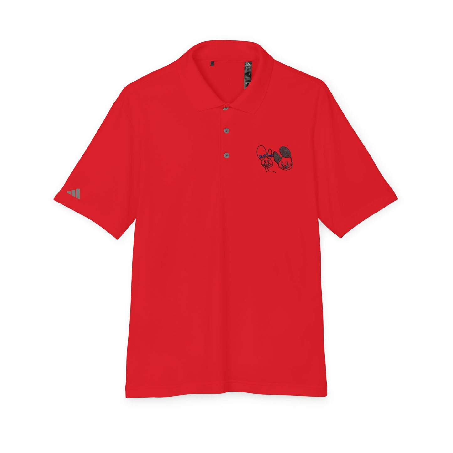 Embroidered Adidas Performance Polo