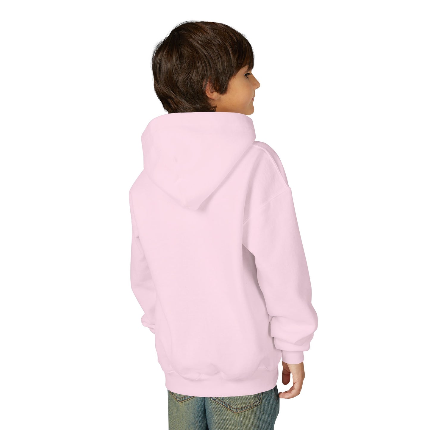 Youth Embroidered Heavy-Blend Hooded Sweatshirt