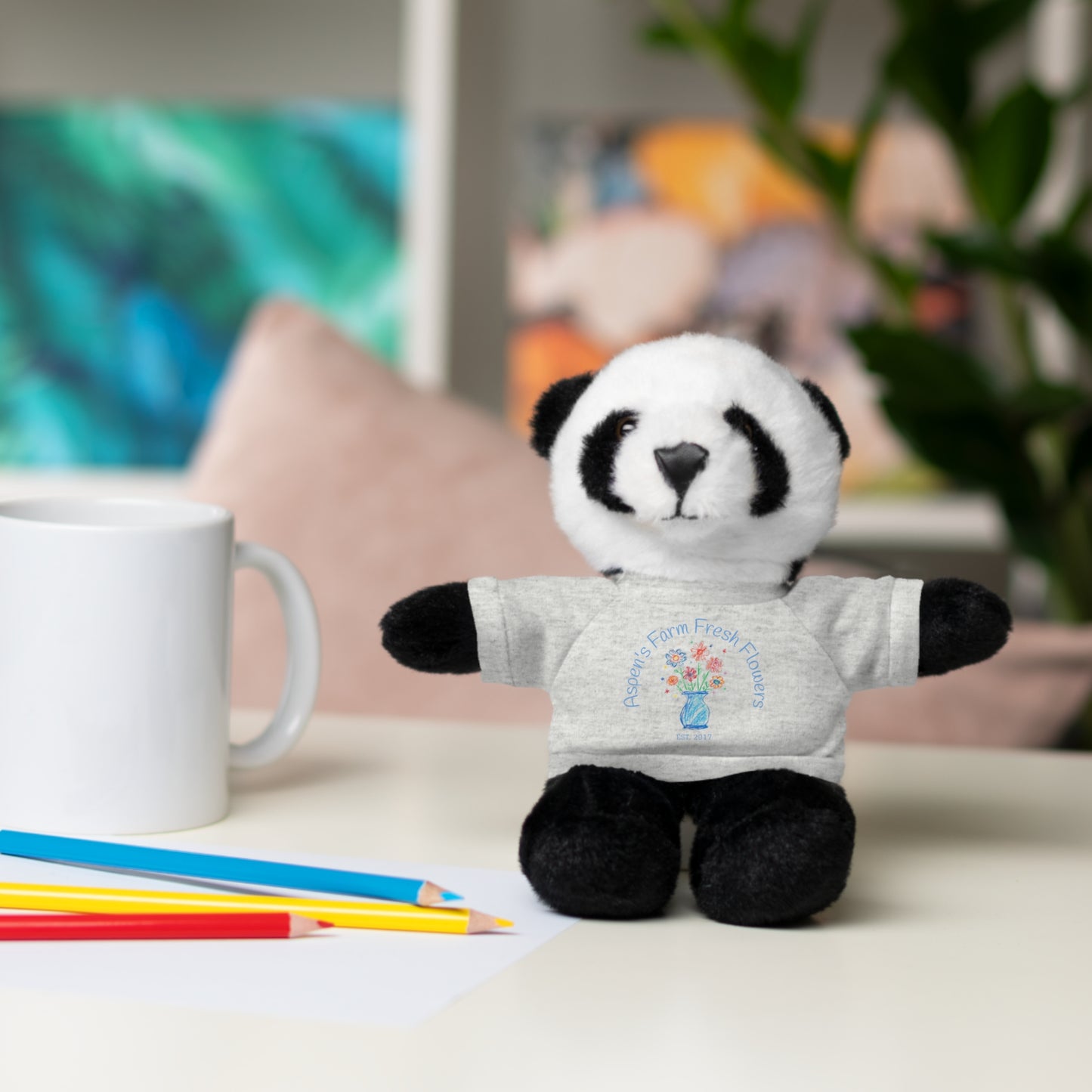 Stuffed Animal with Customized Tee