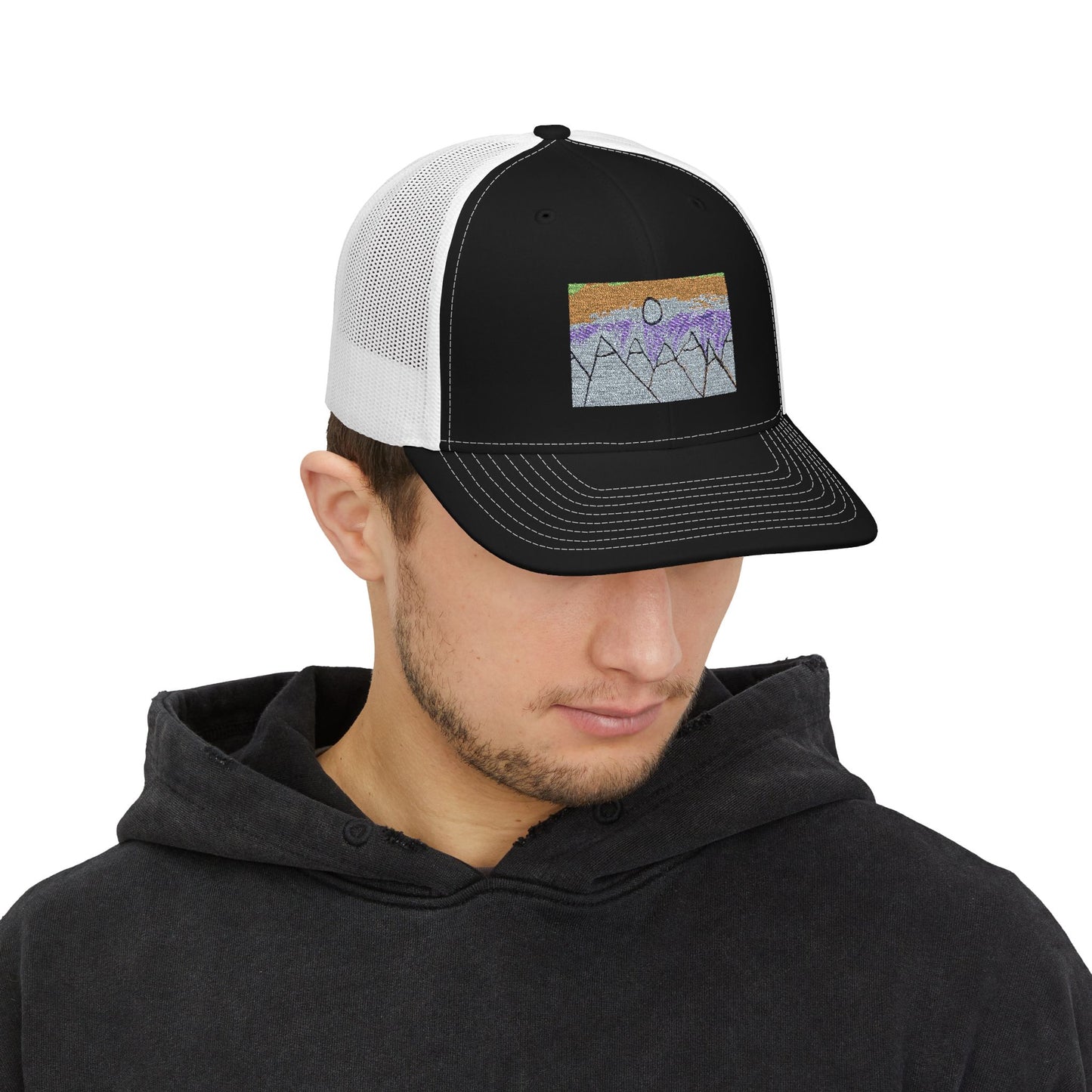 Embroidered Snapback Cap