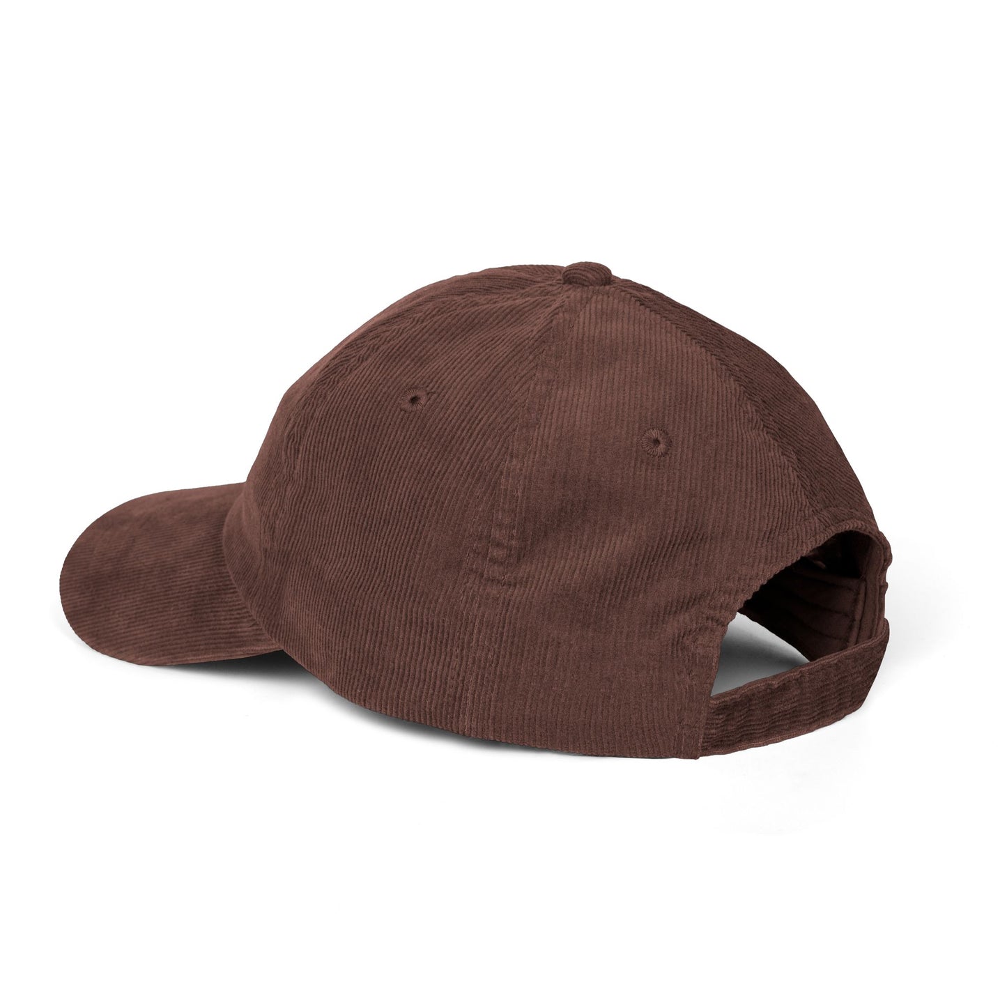 Embroidered Corduroy Cap