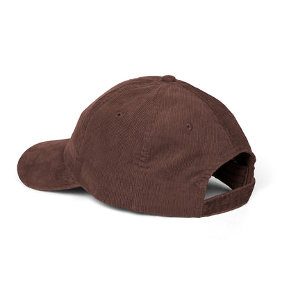 Embroidered Corduroy Cap
