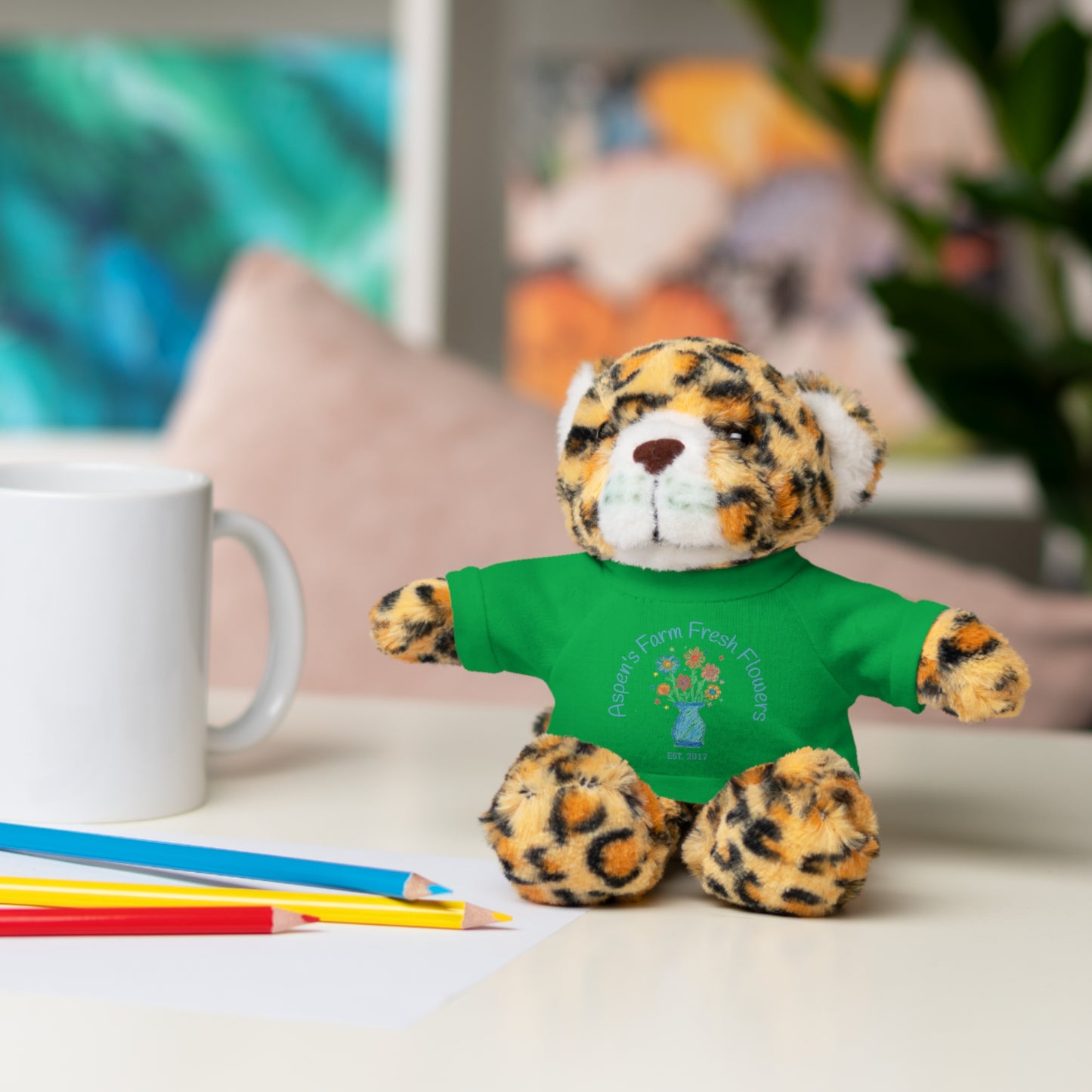 Stuffed Animal with Customized Tee