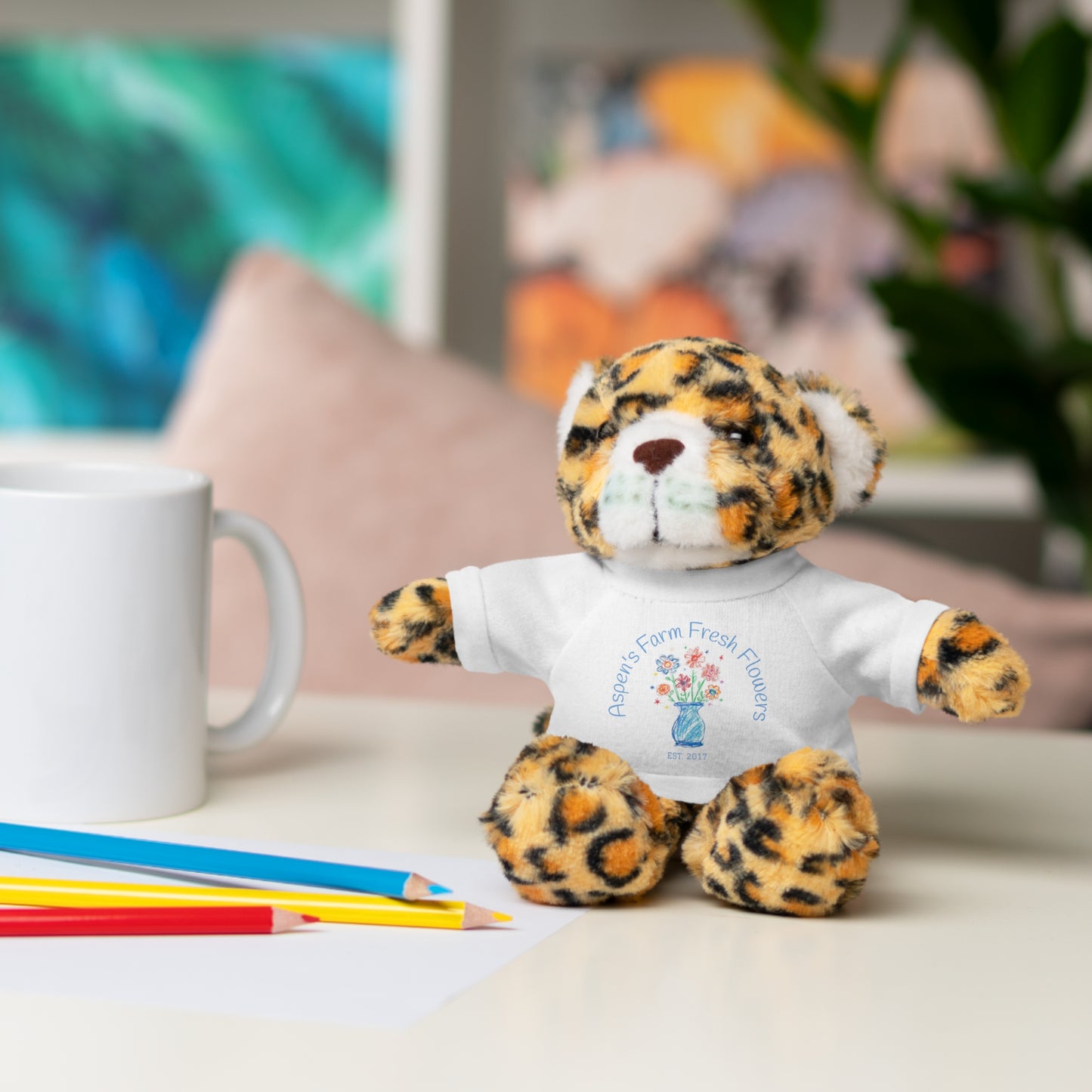 Stuffed Animal with Customized Tee
