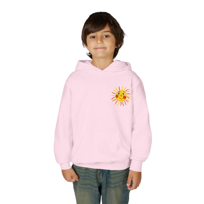 Youth Embroidered Heavy-Blend Hooded Sweatshirt