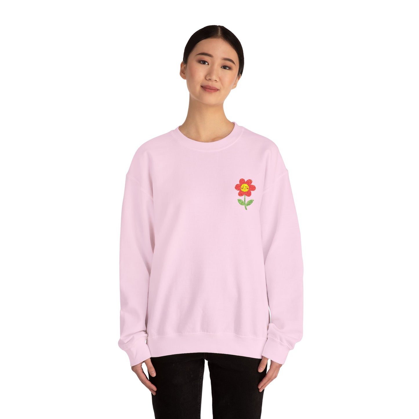 Embroidered Heavy Blend™ Crewneck Sweatshirt