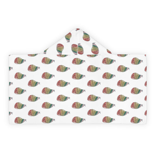Youth Hooded Towel with Kids’ Artwork