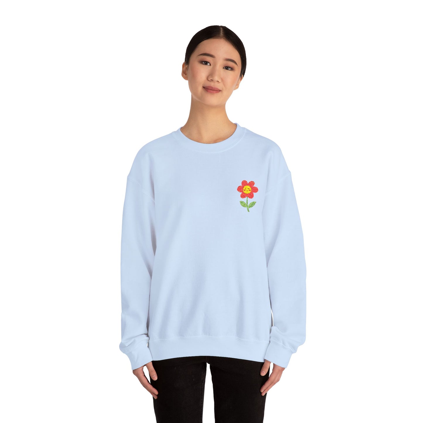 Embroidered Heavy Blend™ Crewneck Sweatshirt