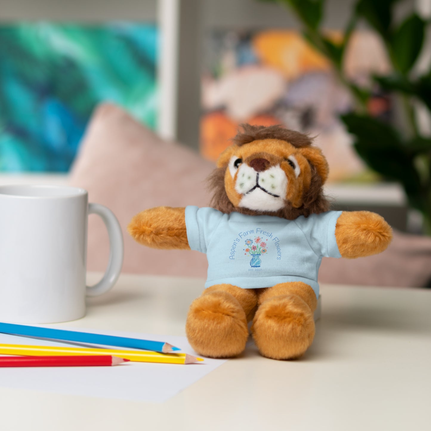 Stuffed Animal with Customized Tee