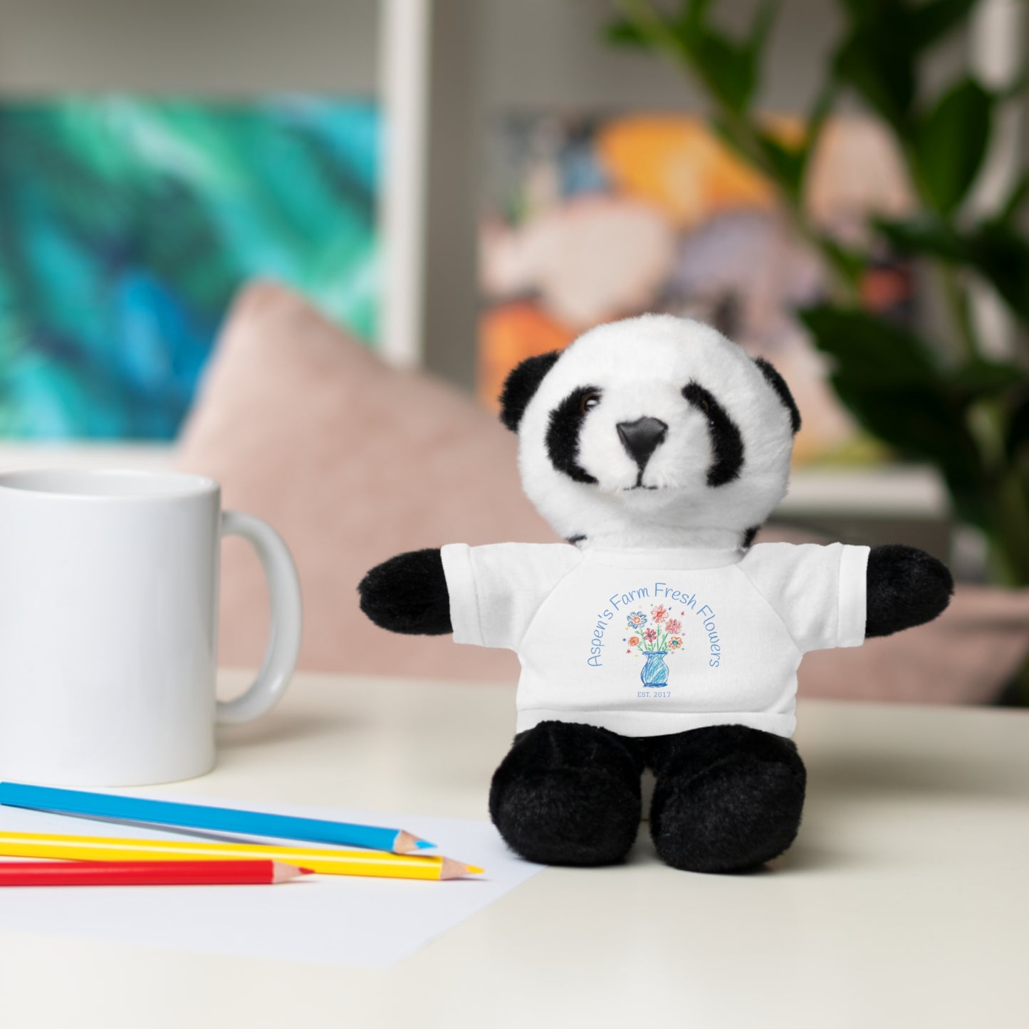 Stuffed Animal with Customized Tee