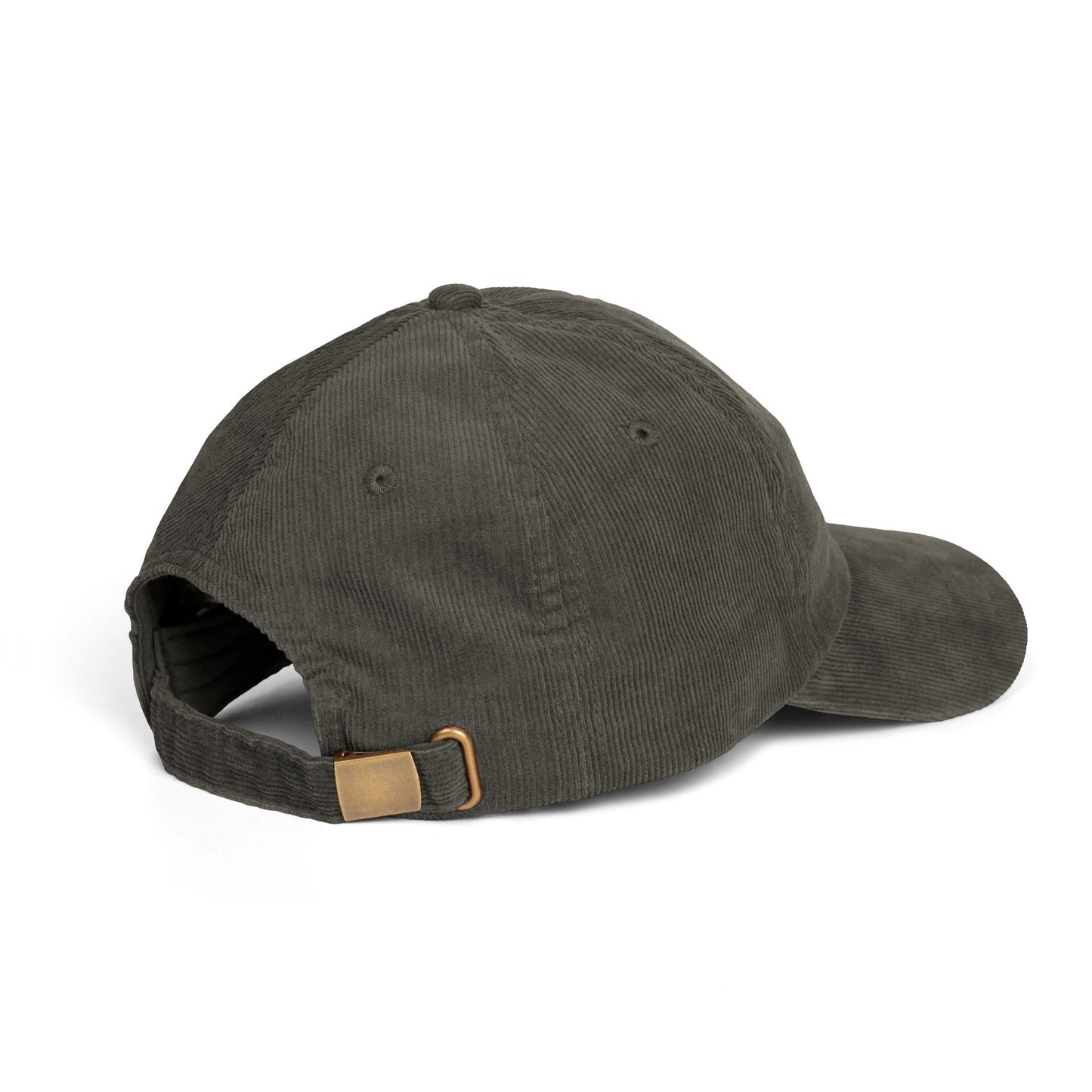 Embroidered Corduroy Cap