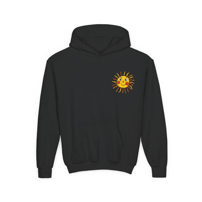 Youth Embroidered Heavy-Blend Hooded Sweatshirt