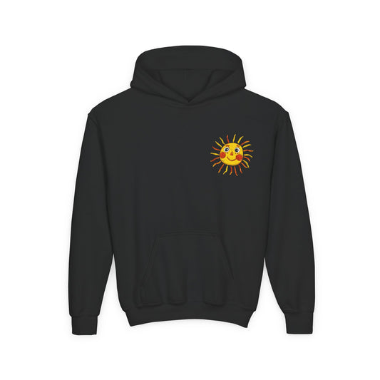 Youth Embroidered Heavy-Blend Hooded Sweatshirt