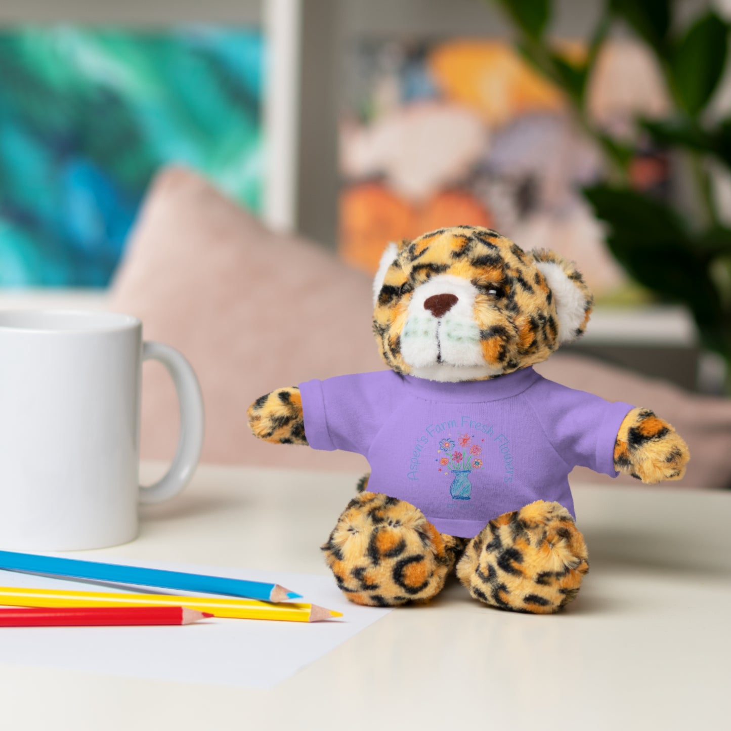 Stuffed Animal with Customized Tee