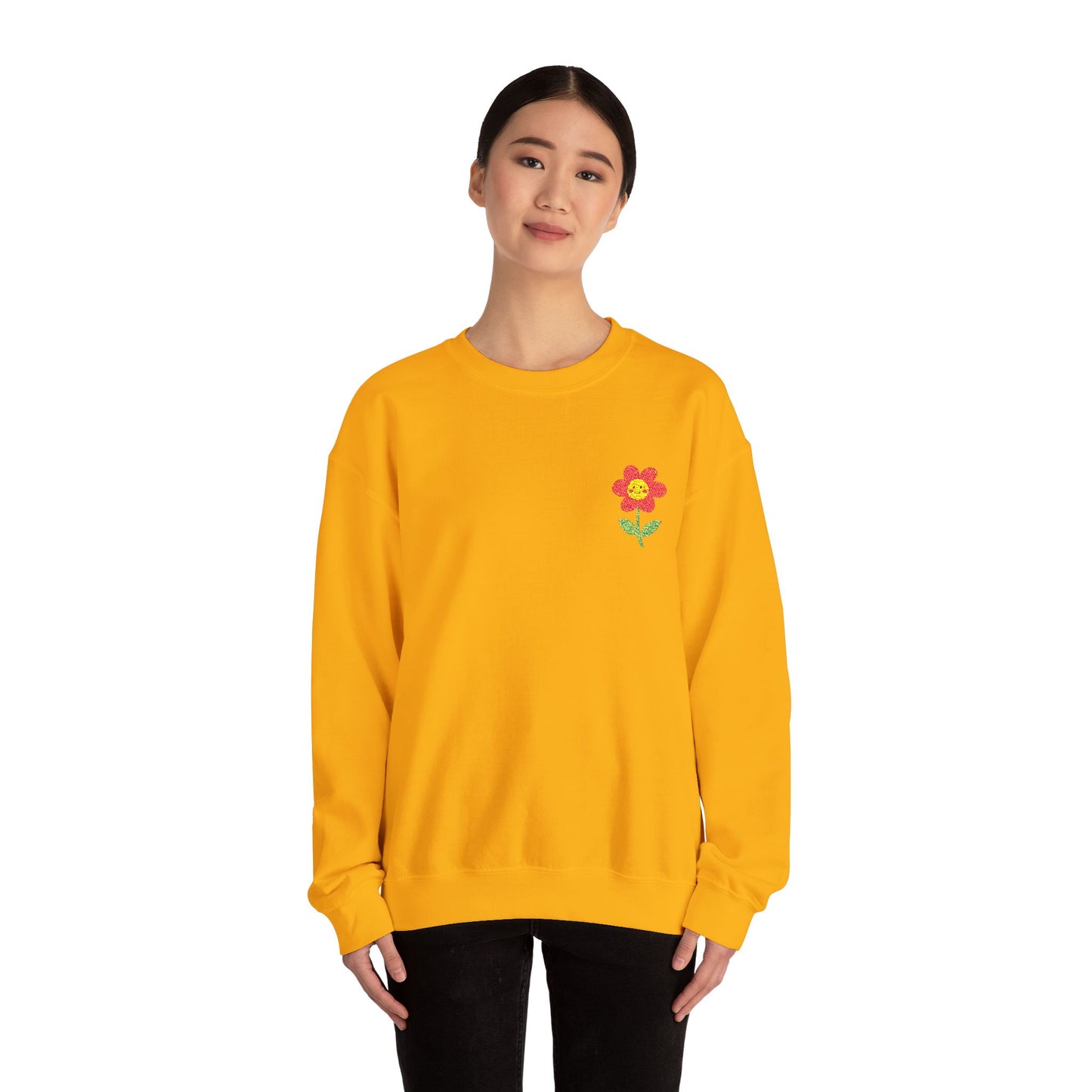 Embroidered Heavy Blend™ Crewneck Sweatshirt