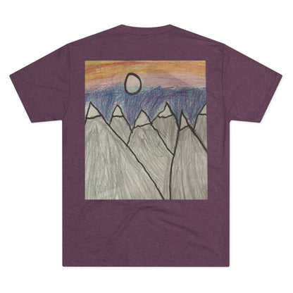 Full-Color Back Crew Tee With Custom Logo on Front