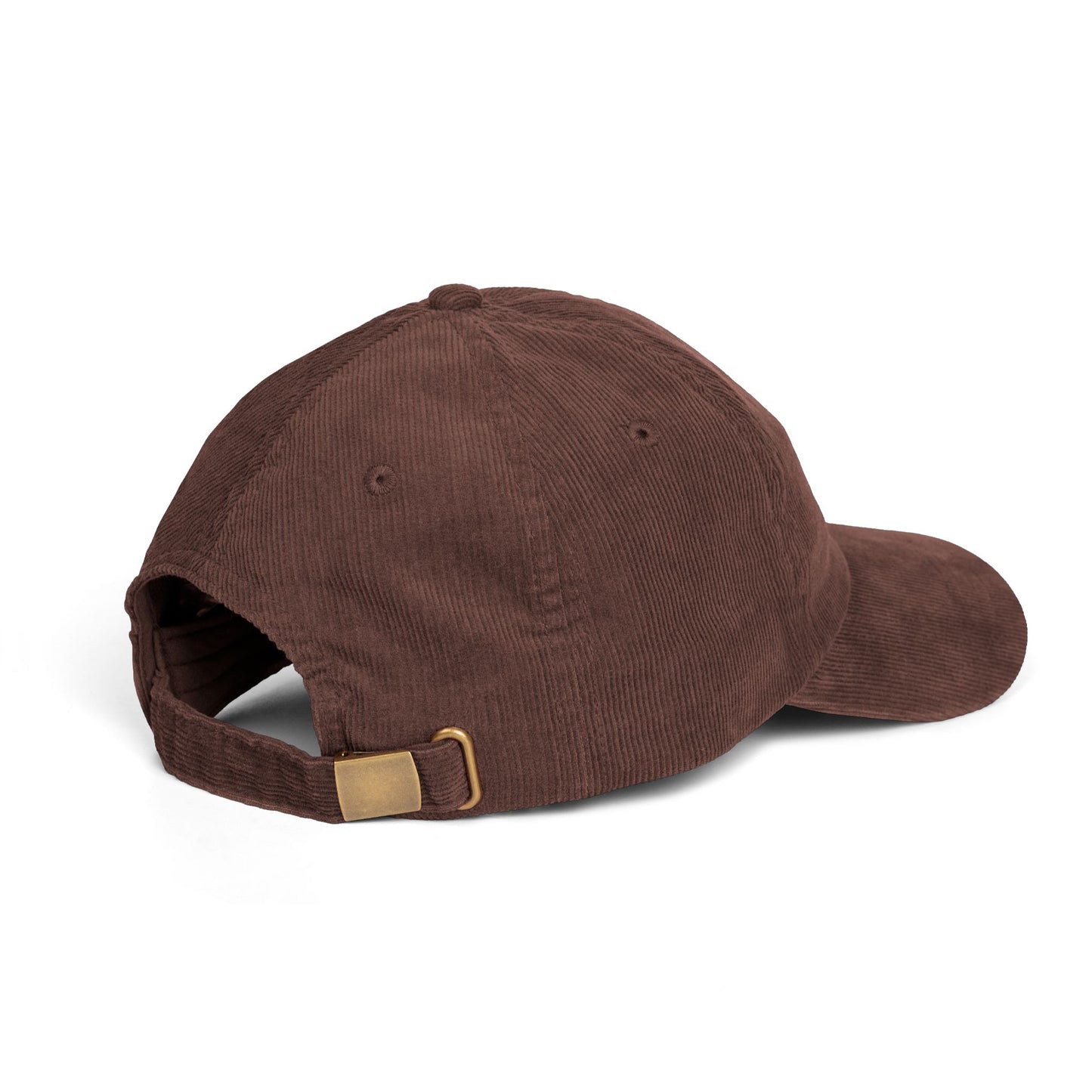 Embroidered Corduroy Cap