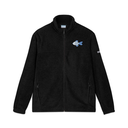Embroidered Columbia Fleece Jacket