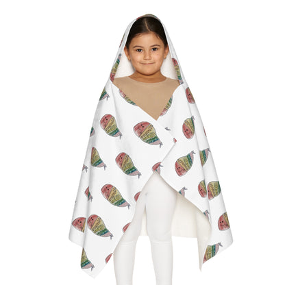Youth Hooded Towel with Kids’ Artwork