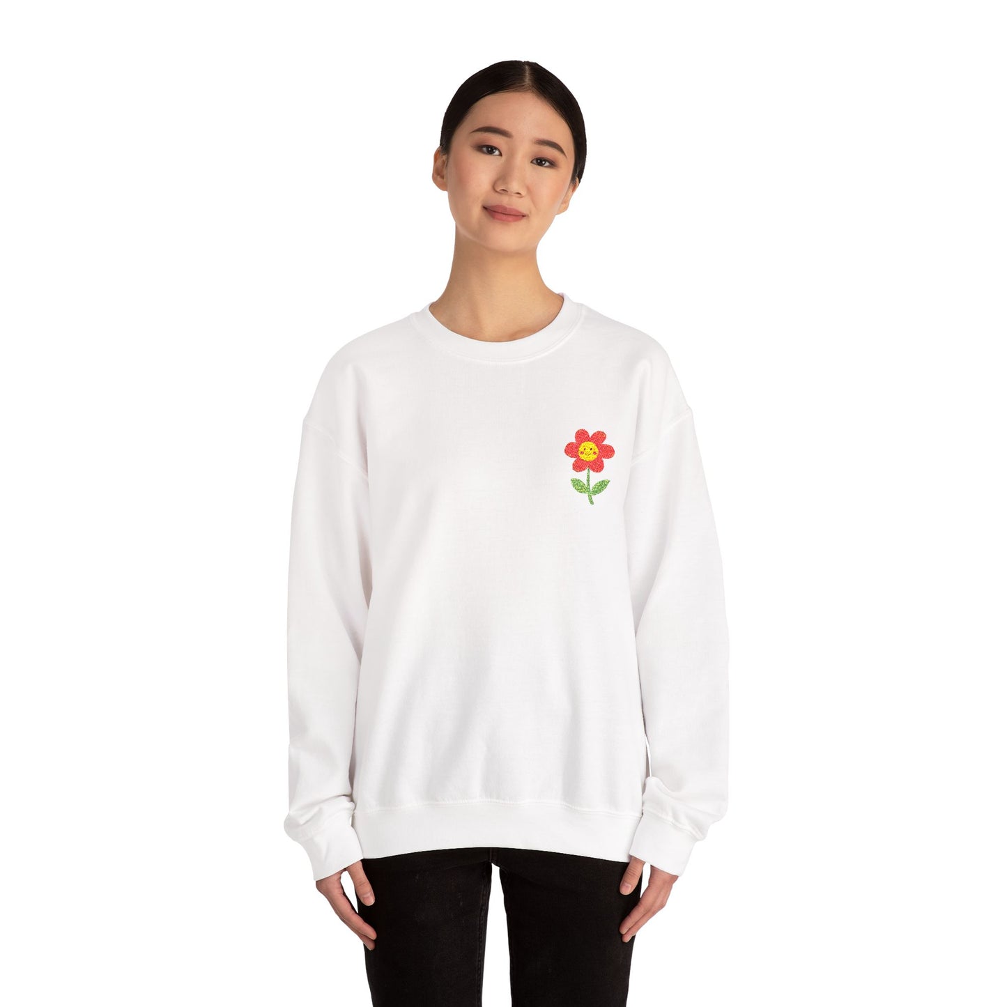 Embroidered Heavy Blend™ Crewneck Sweatshirt